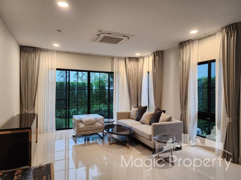 Fully Furnished 4 Bedrooms Single Nantawan Rama 9 - New Krungthepkreetha House For Rent, Saphan Sung, Bangkok 10240