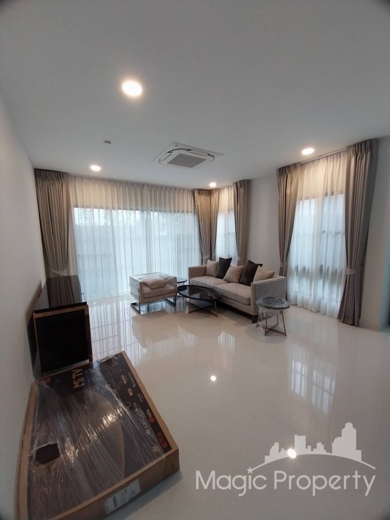 Fully Furnished 4 Bedrooms Single Nantawan Rama 9 - New Krungthepkreetha House For Rent, Saphan Sung, Bangkok 10240