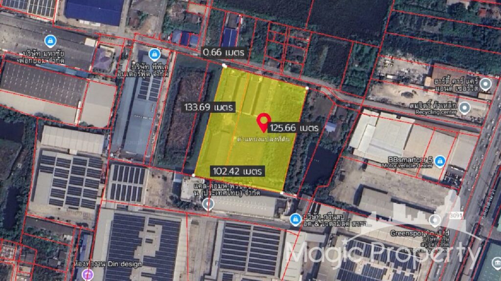 Property Image – Land for sale Khlong Maduea 15 Krathum Baen Samut Sakhon
