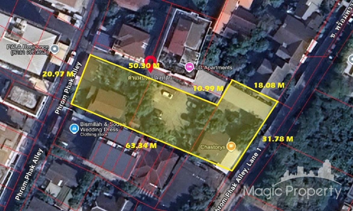 Land for sale in Soi Thonglor 25