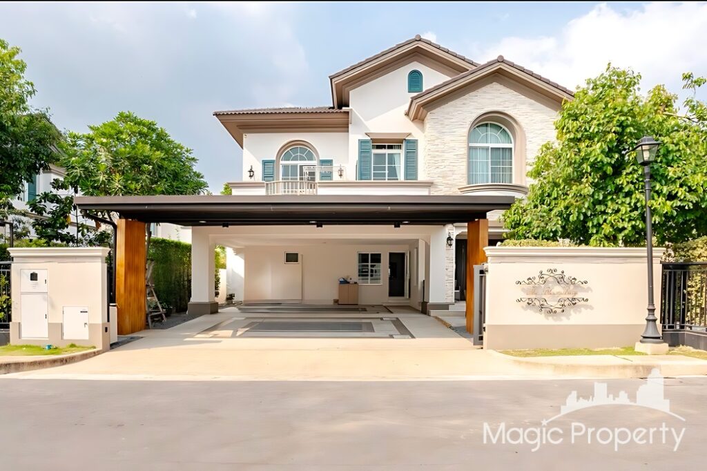 For Rent 4 Bed Single House in Nantawan Ramintra-Phahonyothin 50, Tha Raeng, Bangkok | ฿200,000/month | M... – Photo 1