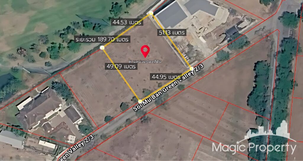 For Sale Land in Green Valley Golf & Country Club, Bang Chalong, Samut Prakan | ฿19,600,000 | MGP2232 – Photo 2