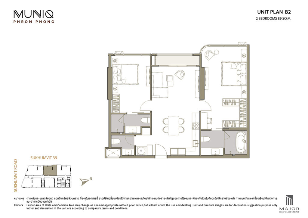 2 Bedroom Condo for Sale at Muniq Phrom Phong | ฿40,900,000 | 89 sqm | MGP2253 – Photo 9