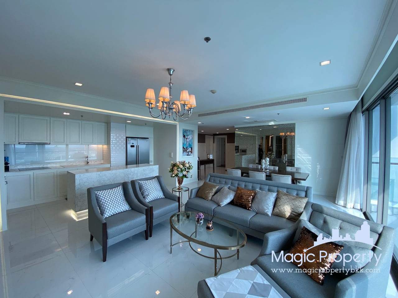 3 Bedroom Condominium For Rent In Star View Rama 3