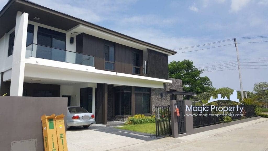 4 Bedrooms Single House For Sale in Manthana Srinakarin Bangna Located at Namdaeng - Bangplee Road, Tambon Bang Kaeo, Amphoe Bang Phli, Samut Prakan 10540..